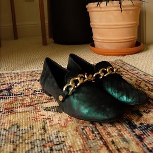 Sigerson Morrison Sebo Chain Smoking Flat